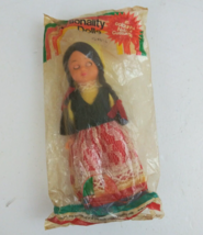 New Vintage Nationality Dolls With Blinking Eyes Italy Sealed Made Hong Kong - £7.58 GBP