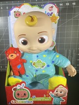 YouTube Cocomelon Musical Bedtime JJ Doll with Teddy 10&quot; New Singing Toy - £8.89 GBP