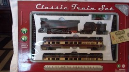 WOWTOYS 20pc Classic Train Set! Battery Operated Lights &amp; Sounds Passeng... - £71.94 GBP