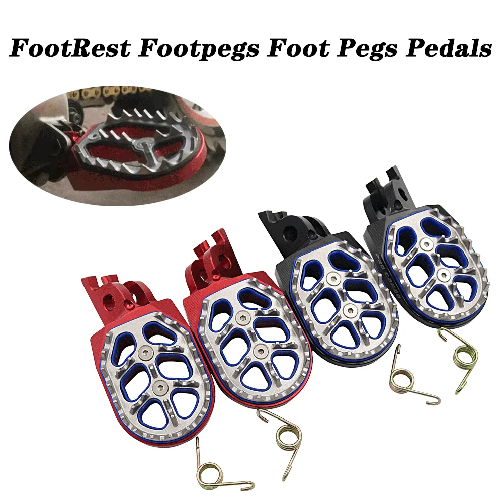 Cnc Foot Rest Footpegs Foot Pegs Pedals For Honda CR125R CR250R CRF150R CRF250R - £57.58 GBP+