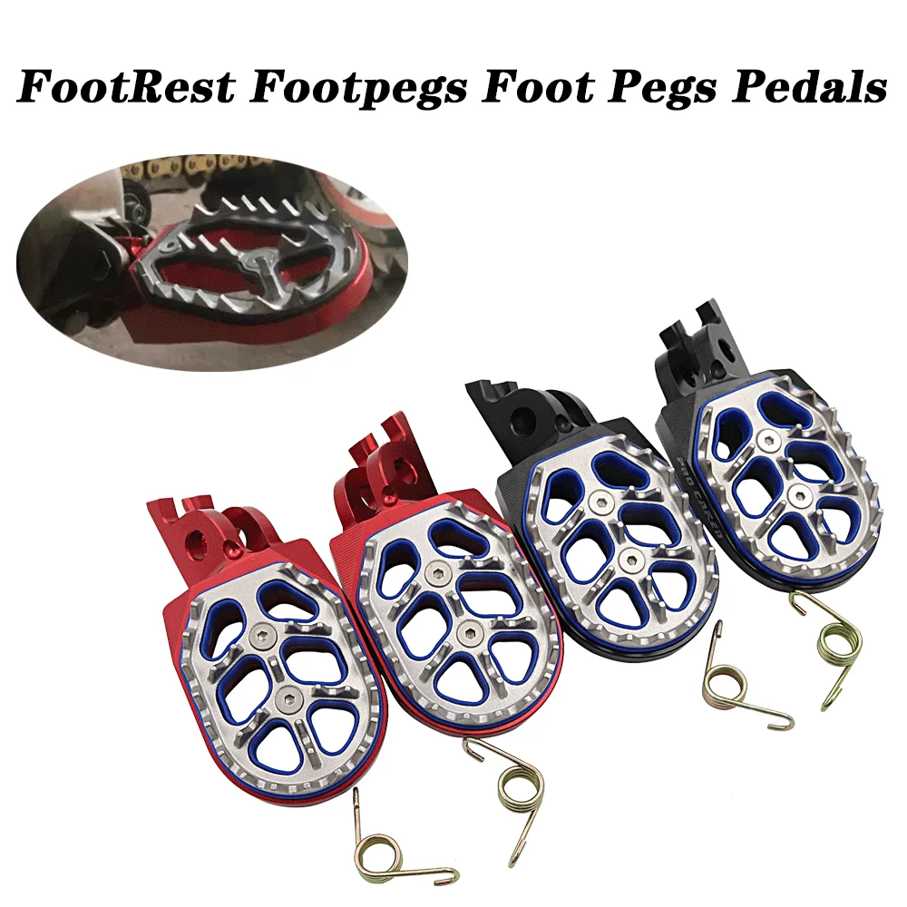 CNC FootRest Footpegs Foot Pegs Pedals For HONDA CR125R CR250R CRF150R C... - $73.65+