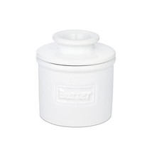 Butter Bell Crock New Bone China Cafe Collection Butter Crock, White  - £61.20 GBP