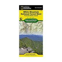 National Geographic Trails Illustrated Topographic Map White Mountains National  - $17.00