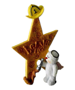 Fireman Sarah&#39;s Attic Snowonders Believe Safety Snowman Angel Hose Hat N... - $17.58 CAD