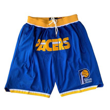 Indiana Pacers Classic Throwback Vintage Shorts - £38.44 GBP+