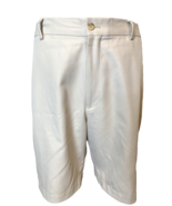 Peter Millar Crown Sport Beige Flat Front Shorts Size 36 - $32.57 CAD
