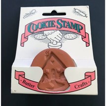 Terracotta Home Cookie Stamp Baking Tool Butter Crafts Food Art Fall Aut... - £3.60 GBP