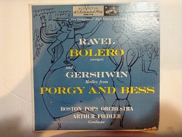 Ravel Bolero and Gershwin medley from Porgy and Bess 45 record - £15.28 GBP