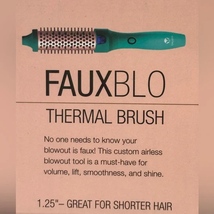  Calista FauxBlo Thermal Brush (Esmeralda) 1.25” *Great For Short Hair - £37.99 GBP