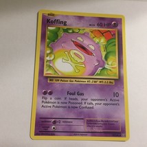 2016 Koffing Pokemon Basic Card 50/108 - $2.69