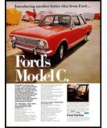 1967 CAR LIFE Magazine Print Ad - Ford Model &quot;C&quot; (Cortina) A4 - $86.70 MXN