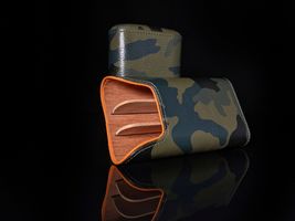 Brizard and Co  3 Cigar Case in  Camouflage Leather NIB image 3