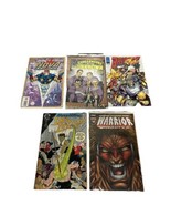 90s #1 Comic Lot: Warrior WWF, Nova Gold Foil, Chgers of the Unkn, Drago... - £19.32 GBP