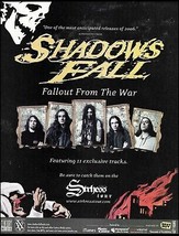 Shadows Fall 2006 Fallout From The War album Century Media Records ad print - £3.30 GBP