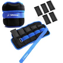 Adjustable Ankle Weights 1-10 Lbs Leg Weights For Men Women,Wrist Ankle ... - £36.87 GBP