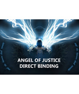 HAUNTED ANGEL OF JUSTICE RAGUEL POWERS DIRECT BINDING WORK MAGICK  - $199.77