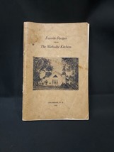OLD 1949 Favorite Recipes from the Methodist Kitchens COOKBOOK Colebrook... - $27.80