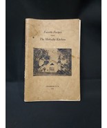 OLD 1949 Favorite Recipes from the Methodist Kitchens COOKBOOK Colebrook... - €23,71 EUR