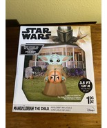 NEW NIB GEMMY STAR WARS THE MANDALORIAN 3.5 FT AIRBLOWN INFLATABLE THE C... - $56.98 CAD