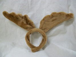 Brown Reindeer Antlers Headband Santa&#39;s Helper Rudolph Christmas Deer El... - €7,55 EUR