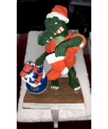 University Of Florida Gators UF Mascot Holiday Christmas Stocking Holder ￼ - £61.97 GBP