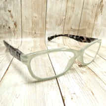 A. J. Morgan Translucent Gray Reading Glasses w/ Animal Print Arms - 53622 +1.75 - $9.87