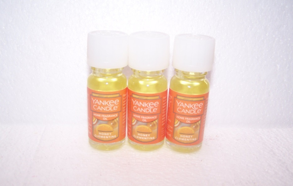 Yankee Candle Honey Clementine Home Fragrance Oil .33 oz each - x3 - $39.99