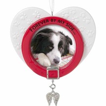 Hallmark Ornament 2021 - Forever By My Side Pet Memorial Photo Frame - $18.69