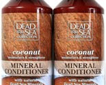 2 Dead Sea Collection 30.6 Oz Coconut Moisturizing Mineral Conditioner W... - £22.51 GBP