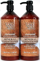2 Dead Sea Collection 30.6 Oz Coconut Moisturizing Mineral Conditioner With Pump - £22.11 GBP