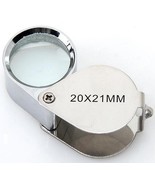 20x =20 Power Jewelers Loupe MAGNIFYING GLASS jewelry coins stamp rock M... - $23.11
