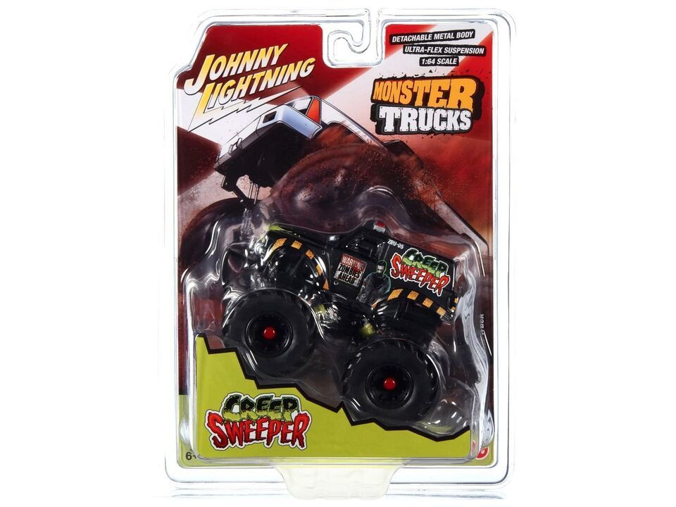 Primary image for "Creep Sweeper" Monster Truck "Zombie Response Unit" with Black Wheels and Driv