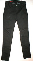 New Twiggy AG Jeans Pants Skinny Black 24 Soft Womens Flap Pockets USA $209 Mid  - £164.79 GBP
