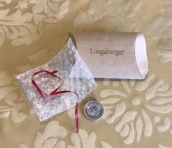 Longaberger 2004 Let Me Call You Sweetheart Basket Tie-On #28162 NOS - £4.97 GBP