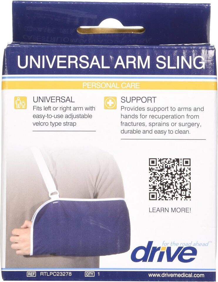 Drive Medical Universal Arm Sling, Blue - $14.03