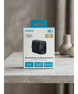 Anker 25W USB-C Wall Charger iPhone Android Foldable Black - $12.57
