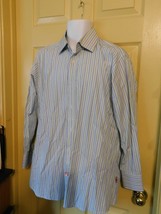 English Laundry Striped L/S Shirt 17 32/33 - £3.84 GBP