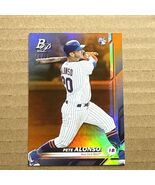 2019 Bowman Platinum Pete Alonso ORANGE Rookie RC Card 13/25 Mets - €111,84 EUR