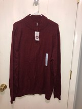 NWT Croft &amp; Barrow 1/4 Zip The Extra Soft Sweater Mens XXL 2XL Mock Neck NEW - $14.84