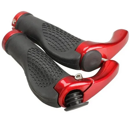 WEST BI Ergonomic Bike Handlebar Aluminum Alloy Lock on Cover MTB Road Bicycle B - £93.55 GBP