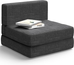 Aiho Sleeper Sofa Bed, Convertible Sofa Couch Bed, Floor Couch Futon, Da... - £145.23 GBP