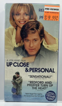 Up Close and Personal VHS Robert Redford Michelle Pfeiffer - £7.62 GBP