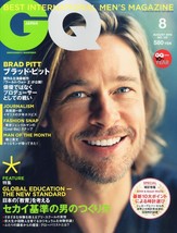 GQ Japan 2013 8 Aug Men&#39;s Fashion &amp; Lifestyle Magazine BRAD PITT - £21.03 GBP