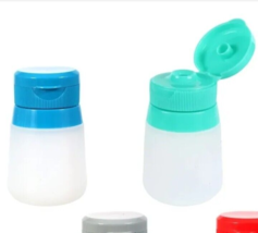 Cooking Concepts Silicone Travel Dressing Containers One Blue One Green ... - $12.32