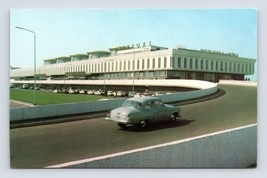 Road to New Airport Terminal Leningrad Russia USSR UNP Chrome Postcard J16 - £3.91 GBP