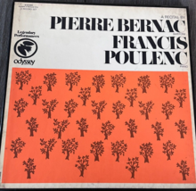 Pierre Bernac Francis Poulenc ‎– A Recital By Pierre Bernac Baritone  Od... - £9.97 GBP