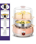 Color: D, power: 220V US - The Egg Steamer Is Automatically Cut Off For ... - $39.78