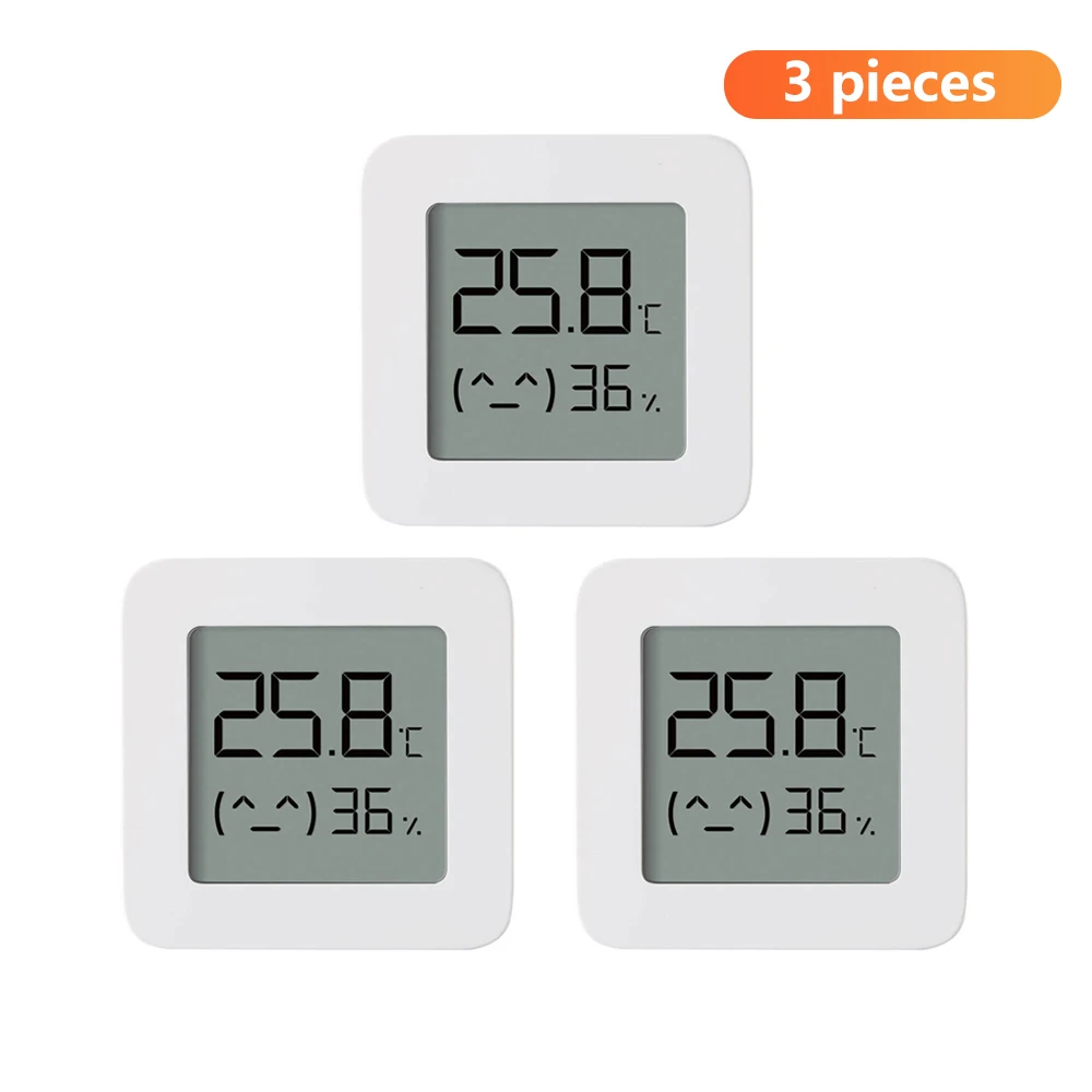 4pcs  BT Thermometer 2 Wireless Handled Smart Electric Digital Hygrometer Humidi - £208.40 GBP