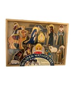 NEW Melissa and Doug Wooden Nativity Set - $27.94