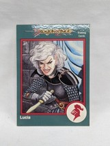 TSR Series 1993 Dragon Lance Lucia Red Border Rare Trading Card - $26.72